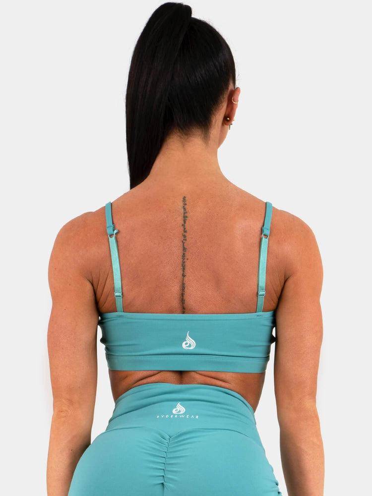 Teal Ryderwear Women Sports Bra Staples Women's Sports Bra | AU2522SO