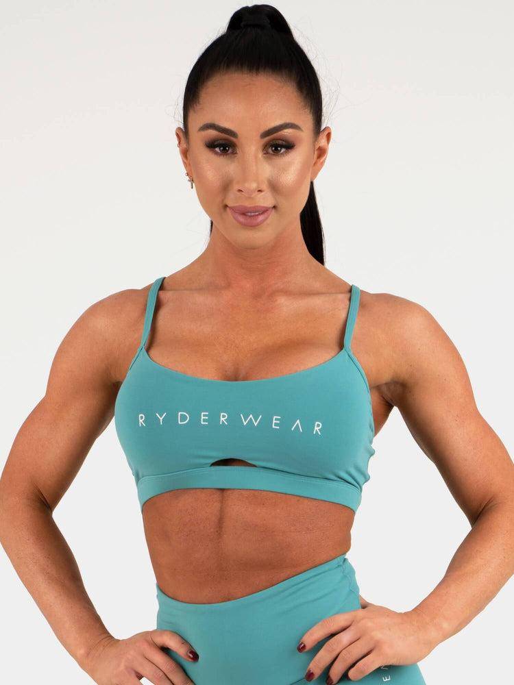 Teal Ryderwear Women Sports Bra Staples Women\'s Sports Bra | AU2522SO