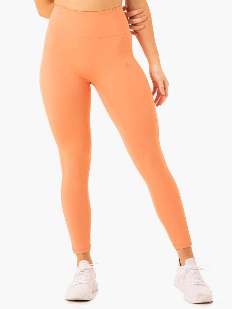 Terracotta Ryderwear Women Leggings NKD Frame High Waisted Women's Leggings | AU1785ZG