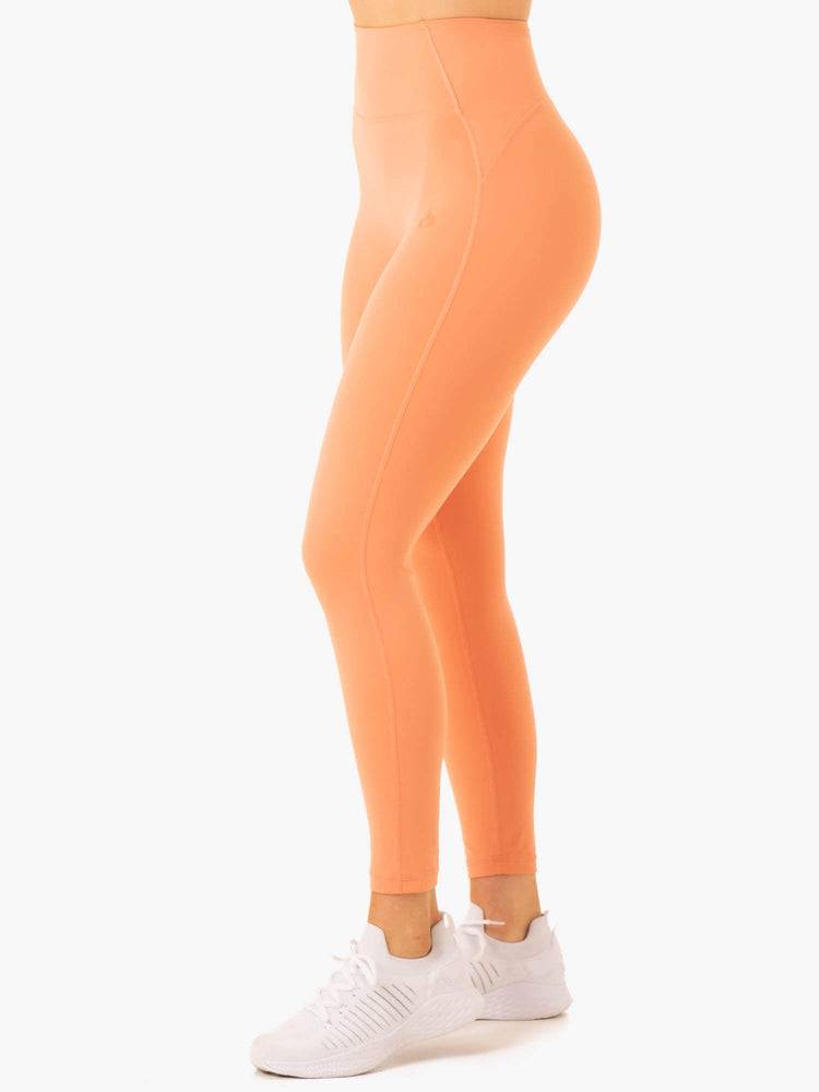 Terracotta Ryderwear Women Leggings NKD Frame High Waisted Women's Leggings | AU1785ZG