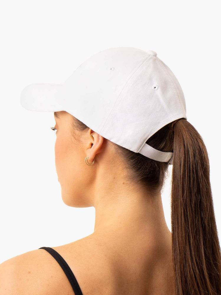 White Ryderwear Men Caps Frequency Men's Caps | AU1612EX