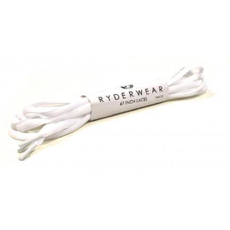 White Ryderwear Men Shoe Laces Men's Accessories | AU1646AP