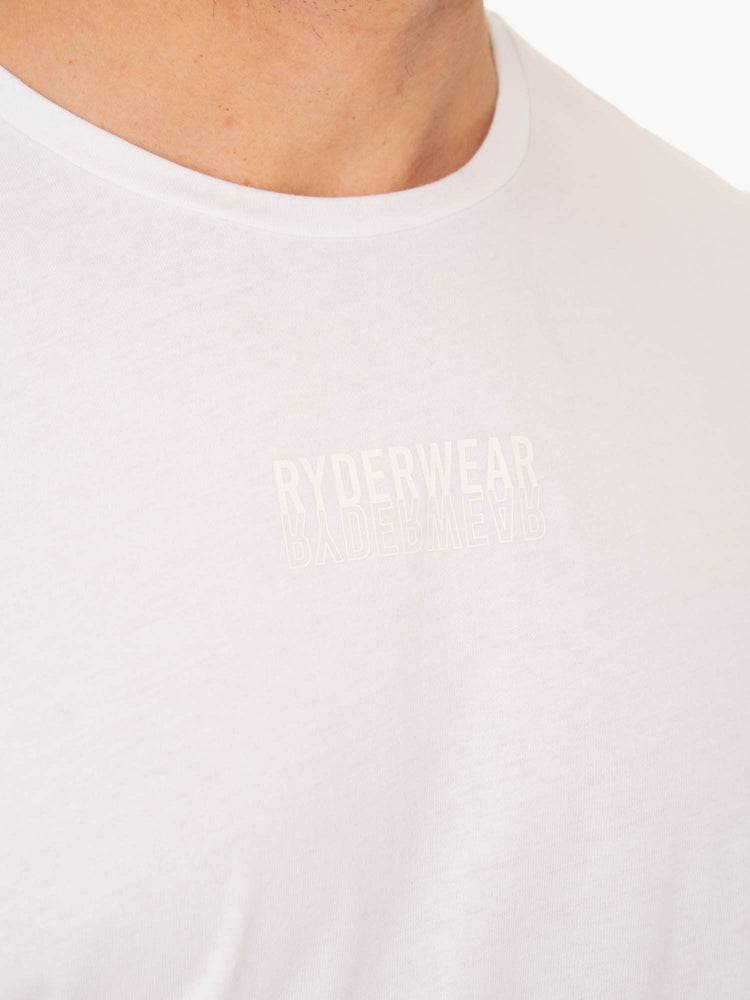 White Ryderwear Men T Shirts Limitless Men's T Shirts | AU1260GL