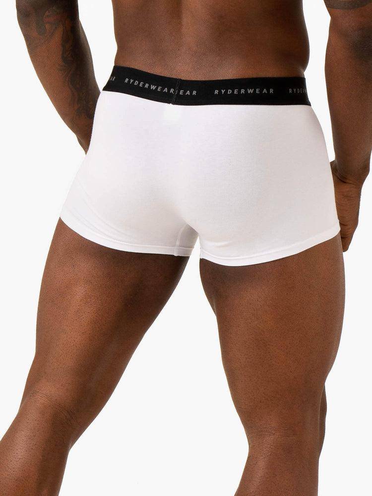 White Ryderwear Men Underwear Boxer Briefs Men's Underwear | AU1550LH