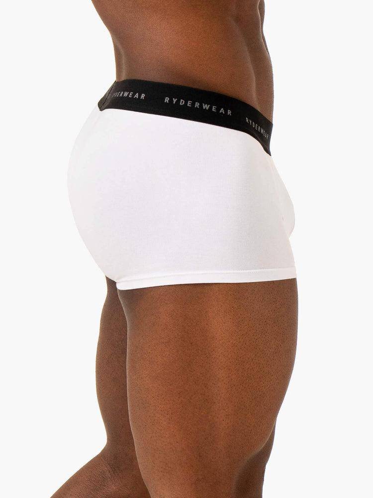 White Ryderwear Men Underwear Boxer Briefs Men's Underwear | AU1550LH