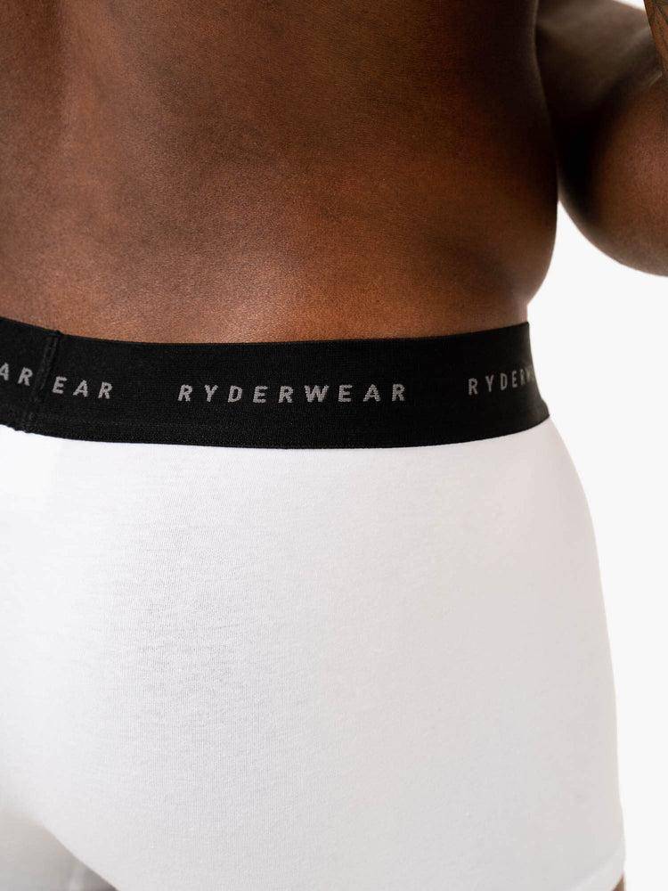 White Ryderwear Men Underwear Boxer Briefs Men's Underwear | AU1550LH