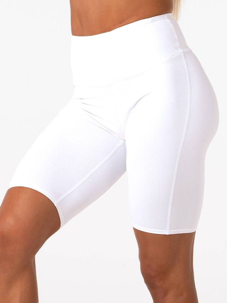 White Ryderwear Women Shorts Staples Bike Women\'s Shorts | AU2008OR