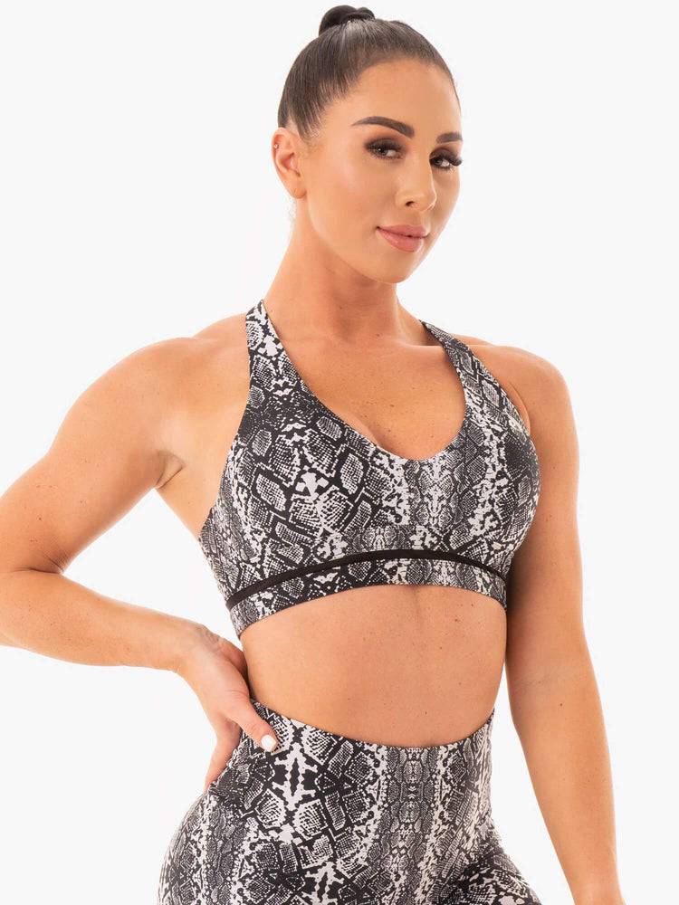 White Snake Ryderwear Women Sports Bra NEM X RW Women's Sports Bra | AU2500IS