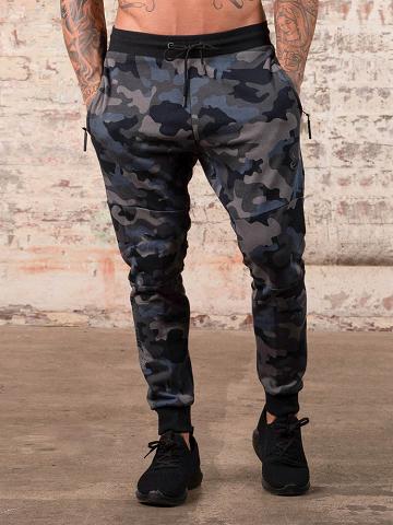 Black/Camo Ryderwear Men Track Pants Camos Men's Track Pants | AU1004LH