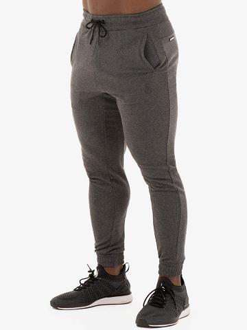 Black Marl Ryderwear Men Track Pants Focuss Men's Track Pants | AU1012QZ