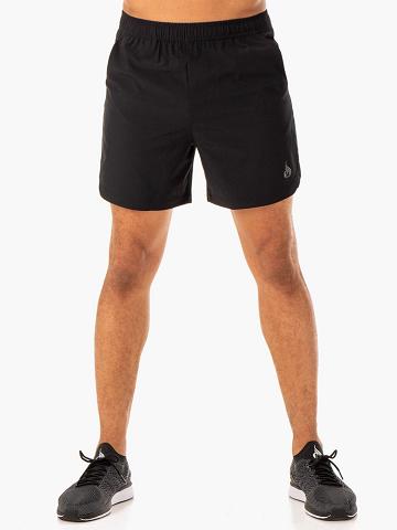 Black Ryderwear Men Shorts Division Training Men's Shorts | AU1358OR