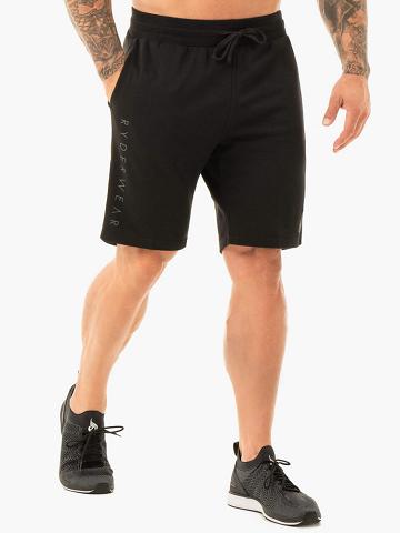 Black Ryderwear Men Shorts Original Track Men's Shorts | AU1389FM