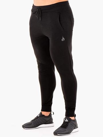 Black Ryderwear Men Track Pants Bases Men's Track Pants | AU1003KI