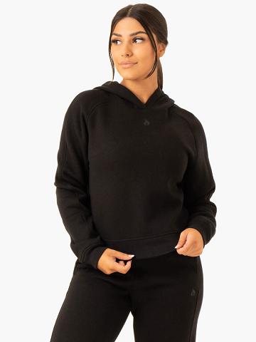 Black Ryderwear Women Hoodie Sideline Women's Hoodie | AU1694UT