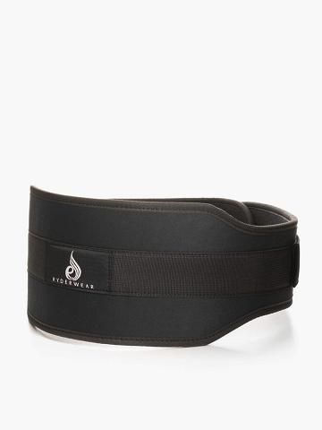 Black Ryderwear Women Lifting Belt Women's Accessories | AU3091KI