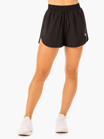 Black Ryderwear Women Shorts Element Training Women's Shorts | AU2051MA