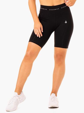 Black Ryderwear Women Shorts Reflex High Waisted Bike Women's Shorts | AU2156QZ