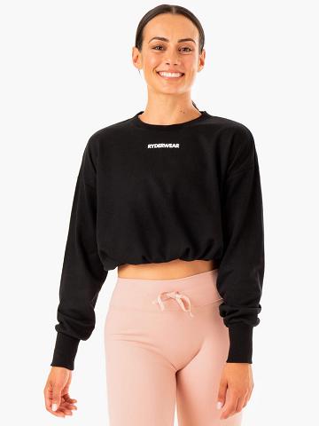 Black Ryderwear Women Sweaters Replay Women's Sweaters | AU2574SO