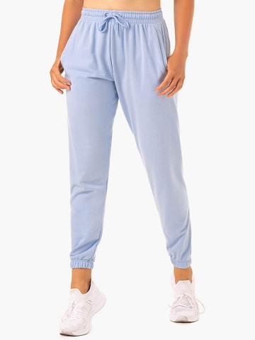 Blue Marl Ryderwear Women Track Pants Off-Duty Fleece Women's Track Pants | AU3049HK