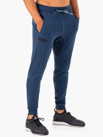 Blue Ryderwear Men Track Pants Recharge Tapered Men's Track Pants | AU1042TV