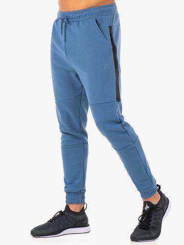 Blue Ryderwear Men Track Pants Restore Fleece Men's Track Pants | AU1045IS