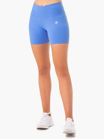 Blue Ryderwear Women Shorts Amazon High Waisted Women's Shorts | AU2005YU