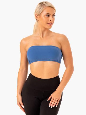 Blue Ryderwear Women Sports Bra Bandeau Women's Sports Bra | AU2363GL