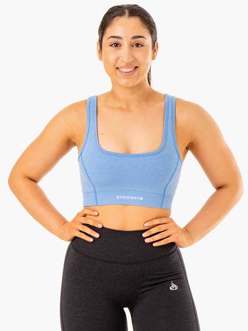 Blue Ryderwear Women Sports Bra Enhance Seamless Women's Sports Bra | AU2306XF