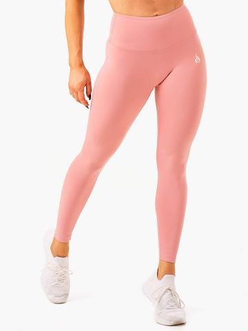 Blush Pink Ryderwear Women Leggings Vital High Waisted Scrunch Women's Leggings | AU1795RW