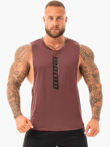 Brick Ryderwear Men Tanks Combat Baller Tank Men's Tanks | AU1077FM