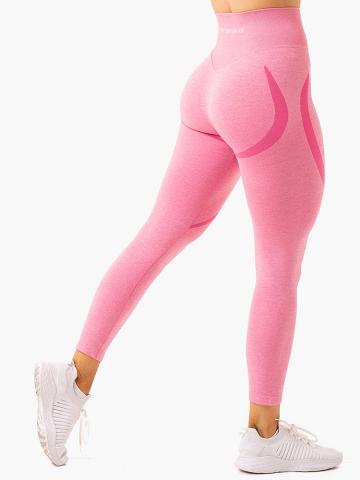 Bright Pink Ryderwear Women Leggings Sculpt Seamless Women's Leggings | AU1823YU