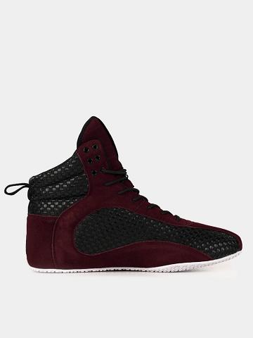 Burgundy Ryderwear Men Shoes D-Mak Carbon Men's Shoes | AU1572GL