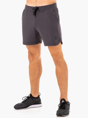 Charcoal Ryderwear Men Shorts Optimal Gym Men's Shorts | AU1387SO