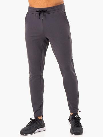 Charcoal Ryderwear Men Track Pants Optimal Gym Men's Track Pants | AU1029KI