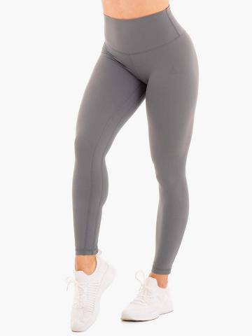 Charcoal Ryderwear Women Leggings NKD High Waisted Women's Leggings | AU1730JJ