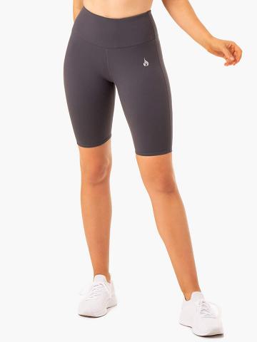 Charcoal Ryderwear Women Shorts Staples Scrunch Bum Bike Women's Shorts | AU2158EX