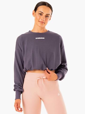 Charcoal Ryderwear Women Sweaters Replay Women's Sweaters | AU2584WY