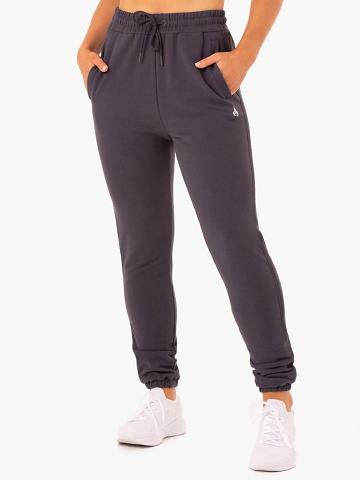 Charcoal Ryderwear Women Track Pants Base High Waisted Women's Track Pants | AU3052DN