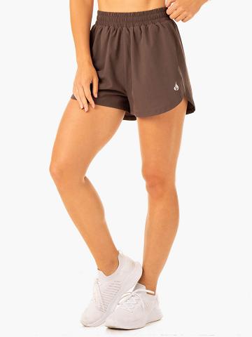 Chocolate Ryderwear Women Shorts Element Training Women's Shorts | AU2099CE