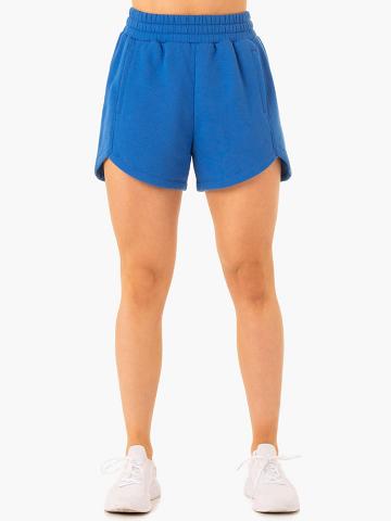 Cobalt Blue Ryderwear Women Shorts Sideline Track Women's Shorts | AU2093HK