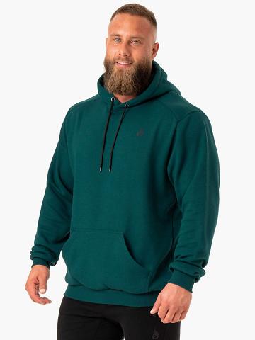 Emerald Ryderwear Men Hoodie Reset Pullover Men's Hoodie | AU1481WY