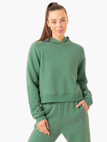 Forest Green Ryderwear Women Hoodie Sideline Women's Hoodie | AU1703HK