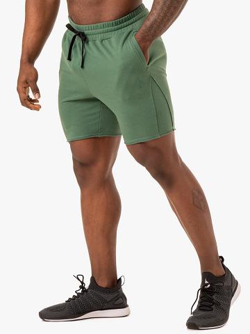 Green Ryderwear Men Shorts Force Track Men's Shorts | AU1372VD