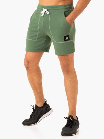 Green Ryderwear Men Shorts Vital Track Men's Shorts | AU1420LH