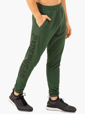 Green Ryderwear Men Track Pants Heritage Fleeces Men's Track Pants | AU1019IS