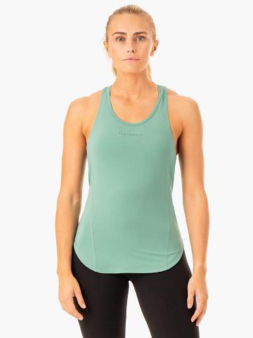 Green Ryderwear Women Tanks Transform Training Women's Tanks | AU2825MA