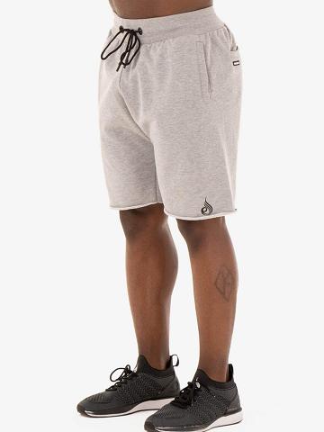 Grey Marl Ryderwear Men Shorts Flex Track Men's Shorts | AU1368LH