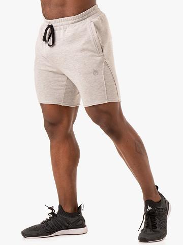 Grey Marl Ryderwear Men Shorts Force Track Men's Shorts | AU1375MA