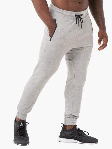 Grey Marl Ryderwear Men Track Pants Energys Men's Track Pants | AU1010NB