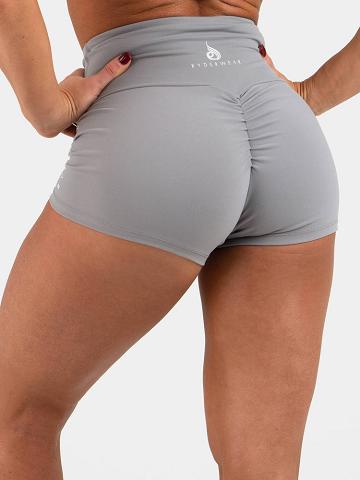 Grey Ryderwear Women Shorts Animal Scrunch Bum Women's Shorts | AU2038DN